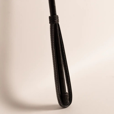 Springzweep 65 cm volnerfleer lichtbruin | Ruitersport