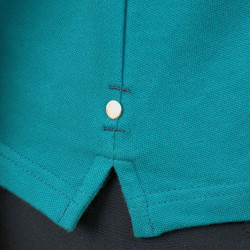 Polo Enfant Uripa Flags & Cup Bleu émeraude