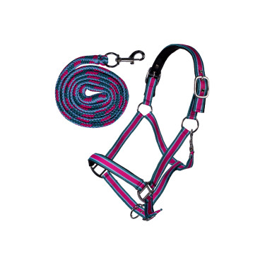 Licol et longe mousqueton Manchester HKM Licol et longe mousqueton Manchester HKM