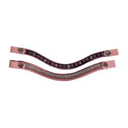 Leren hoofdstel Pink Hobby Horsing HKM
