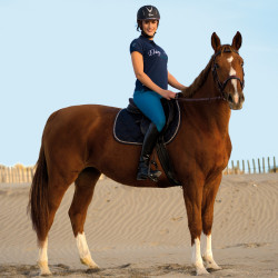 Polo Femme Altamira Flags & Cup Bleu marine