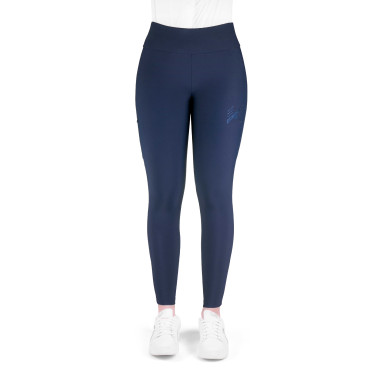 Legging K by Equithème K-Grip dames Marine Marineblauw Legging K by Equithème K-Grip dames Marine Marineblauw