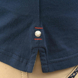 Polo Femme Maringa Flags & Cup Bleu marine Polo Femme Maringa Flags & Cup Bleu marine