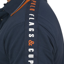 Polo Homme Calango Flags & Cup Bleu marine