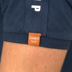 Polo Homme Calango Flags & Cup Bleu marine