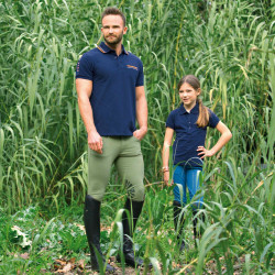 Polo Homme Calango Flags & Cup Bleu marine