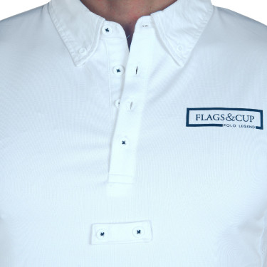 Polo Homme Cartago manches courtes Flags & Cup Polo Homme Cartago manches courtes Flags & Cup