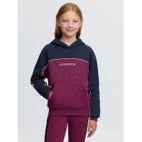 Sweat à capuche LeMieux Sadie Young Rider Blackberry Bordeaux Sweat à capuche LeMieux Sadie Young Rider Blackberry Bordeaux