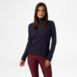 Top HV Polo Olidia femme Marine Bleu marine