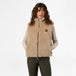 Polaire sans manches HV Polo Calista femme Chalk Beige Polaire sans manches HV Polo Calista femme Chalk Beige
