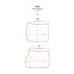 Tapis de selle HV Polo Ronja GP