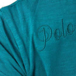 T-Shirt Femme Ocana Flags & Cup Bleu émeraude T-Shirt Femme Ocana Flags & Cup Bleu émeraude