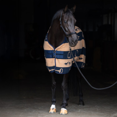 Fleecedeken HV Polo Gwenny print