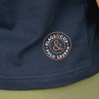 T-Shirt Heren Balao Flags & Cup Marineblauw T-Shirt Heren Balao Flags & Cup Marineblauw