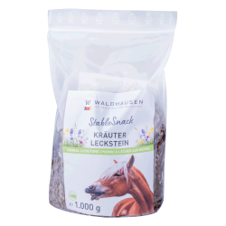 Pierre à lécher Waldhausen aux herbes StableSnack Herbes Multi-couleurs