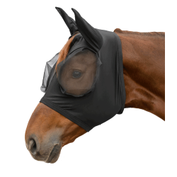 Waldhausen Puck Flex vliegenmasker Zwart Waldhausen Puck Flex vliegenmasker Zwart