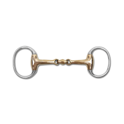 Mors à olives équitation double brisure Waldhausen