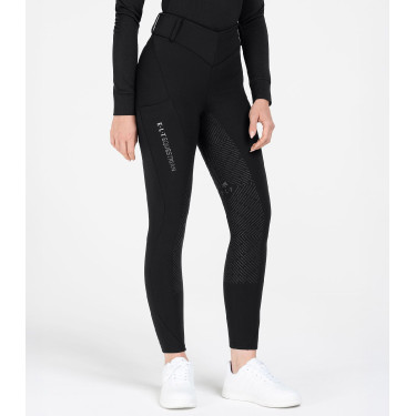 Legging d'équitation thermique ELT Rena femme Noir