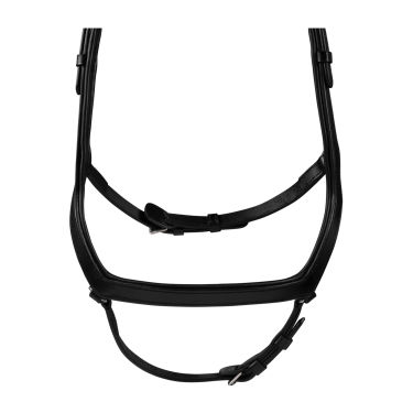 Waldhausen X-Line Relaxation hoofdstel met anatomische neusriem Zwart