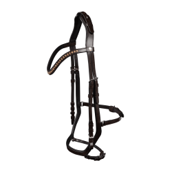 Bridon Waldhausen X-Line Relaxation muserolle anatomique Marron Bridon Waldhausen X-Line Relaxation muserolle anatomique Marron