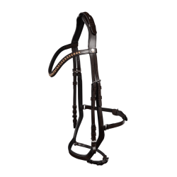 Bridon Waldhausen X-Line Relaxation muserolle anatomique Marron Bridon Waldhausen X-Line Relaxation muserolle anatomique Marron