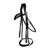 Bridon Waldhausen X-Line London met Duitse neusriem Zwart