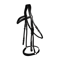 Bridon Waldhausen X-Line London muserolle allemande Noir