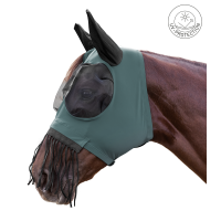 Masque anti-mouches Waldhausen Puck franges nasales Noir