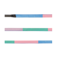 Rubber teugels Rainbow Star Zwart