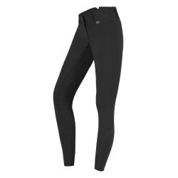 Pantalon d'équitation ELT Micro Sport silicone taille haute Noir Pantalon d'équitation ELT Micro Sport silicone taille haute Noir