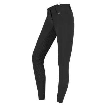 Pantalon d'équitation ELT Micro Sport silicone taille haute Noir Pantalon d'équitation ELT Micro Sport silicone taille haute Noir