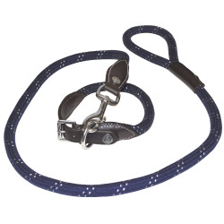 Collier chien Corde Canter Marron / Marine
