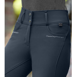 Pantalon d'équitation ELT Mathilda Glam taille haute Bleu profond Pantalon d'équitation ELT Mathilda Glam taille haute Bleu profond