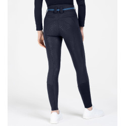 Pantalon d'équitation ELT Maja Glam Curved taille haute Bleu profond Pantalon d'équitation ELT Maja Glam Curved taille haute Bleu profond
