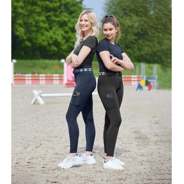 ELT legging met hoge taille Hanna Zwart