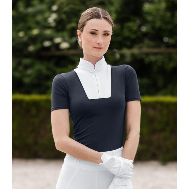 Wedstrijdpolo ELT Paola Diepblauw Wedstrijdpolo ELT Paola Diepblauw