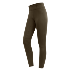 Legging d'équitation ELT Ella Glam Brun vert Marron