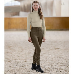 Col roulé ELT Madison femme Gris beige Col roulé ELT Madison femme Gris beige