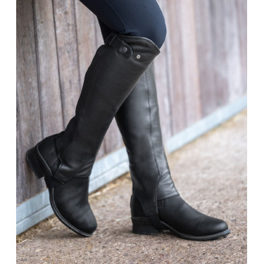 Mini-chaps en cuir ELT Classic Noir