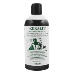 Paardenshampoo met actieve kool – KERALIT Schimmelschwarz
