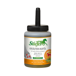 Hoefolie voor paarden – Stiefel kruidenformule 450 ml Hoefolie voor paarden – Stiefel kruidenformule 450 ml