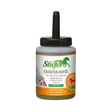 Hoefolie voor paarden – Stiefel kruidenformule 450 ml Hoefolie voor paarden – Stiefel kruidenformule 450 ml