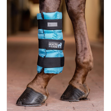 Therapeutische beenbeschermers Waldhausen Health + Care Hot & Cold Petroleum Blauw