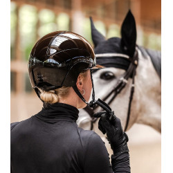Swing H24 Lady glanzend helm Glanzend zwart Swing H24 Lady glanzend helm Glanzend zwart