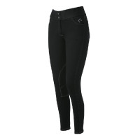 Equithème Pull-On Kinderbroek Zwart / wit Equithème Pull-On Kinderbroek Zwart / wit