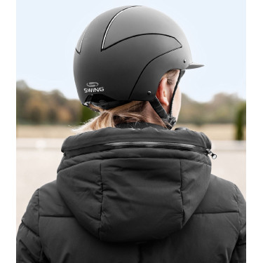 Ruiterhelm Swing H24 Chroom – EN 1384:2023 veiligheid Ruiterhelm Swing H24 Chroom – EN 1384:2023 veiligheid
