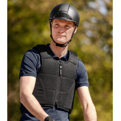 Casque équitation SWING H24 chrome sécurisé