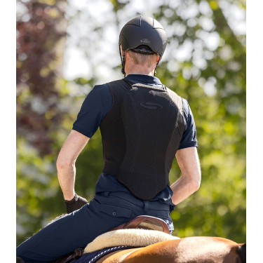Casque équitation SWING H24 chrome sécurisé