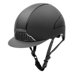 Casque équitation SWING H24 chrome sécurisé