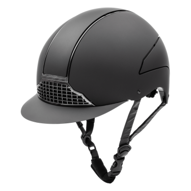 Casque équitation SWING H24 chrome sécurisé